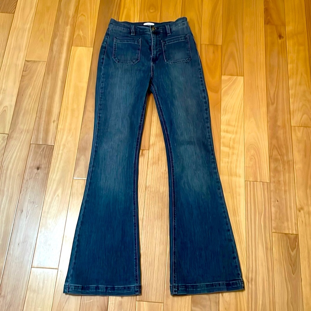 Pistola denim, flare leg, size 27